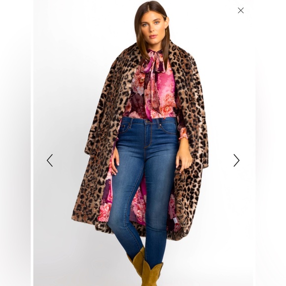 Johnny Was Leopard fur coat - Picture 3 of 12